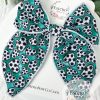 4.5" Soccer Hearts Fable Bow