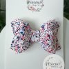 3.5” 4th of July Glitter Hair Bow - 4th of July Hair Bow - Image 2