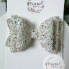 4” Green Sparkle Pop Glitter Hair Bow - Green Glitter Hair Bow - Image 2