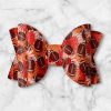 3.5” Football Hair Bow