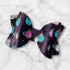 3.5” Planets and Unicorn Horns Hair Bow - Image 2