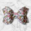 3.5” Vegan Leather Flamingos Hair Bow