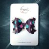 3.5” Planets and Unicorn Horns Hair Bow - Image 3