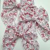 4.5" Baseballs & Bows Fable Bow - Hair Bow for Baseball Fans - Image 2
