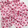 5.5" Strawberry Hair Bow - Strawberry Fable Bow - Image 3