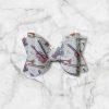 2.5” Music Print Hair Bow - Violin Hair Bow, Trombone Hair Bow, Orchestra Hair Bow