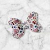 2.5” Chess & Classic Games Hair Bow - Chess Hair Bow - Image 2
