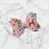 2.5” Dog Print Hair Bow - Puppy Love Hair Bow - Image 2