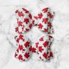 2.5” Maple Leaves Hair Bow - Canada Hair Bow - Image 3