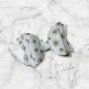 2.5” White Daisy Hair Bow - White Floral Hair Bow - Image 2