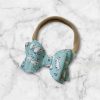 2.5” Blue Cat Hair Bow - Cute Cat Hair Bow for Girls - Image 3