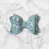 2.5” Blue Cat Hair Bow - Cute Cat Hair Bow for Girls