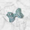 2.5” Blue Cat Hair Bow - Cute Cat Hair Bow for Girls - Image 2