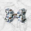 2.5” Plane Hair Bow - Airplane Hair Bow for Girls