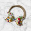 2.5” Summer Floral Hair Bow - Bright Floral Hair Bow for Girls - Image 4