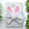 Bunny Tail Hair Bow - Easter Bunny Hair Bow - Image 2