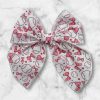 4.5" Baseballs & Bows Fable Bow - Hair Bow for Baseball Fans