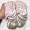 Light Pink Crushed Velvet Headband - Image 2