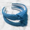 Blue Neon Knit Headband - Summer Headband