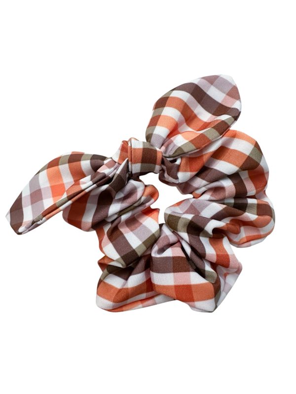 Fall Plaid Scrunchie - Fall Scrunchie